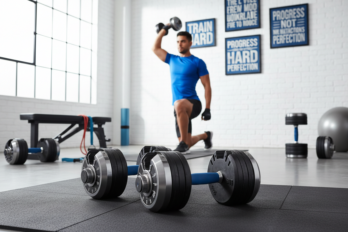 10 Best Adjustable Dumbbell Exercises for Full-Body Strength Training