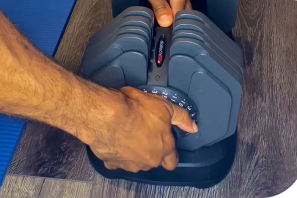 <high>3-Second Dial Adjustment for High-Intensity Workouts</high>