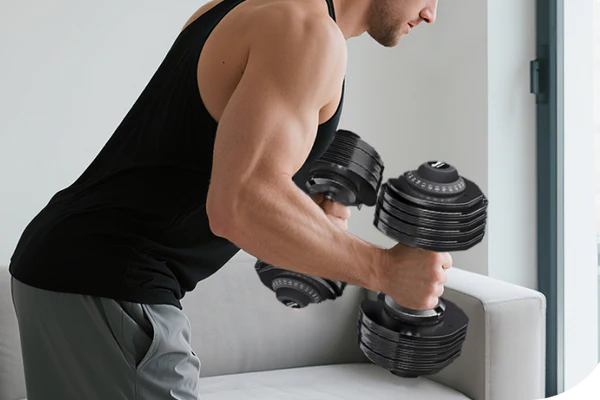 <high>11–66 lb Adjustable Dumbbells for Progressive Strength Training</high>