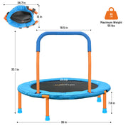 Ativafit Rocket Splash- 36" Foldable Trampoline Rebounder