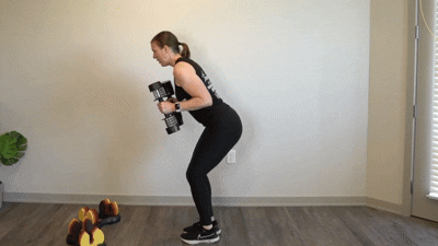Tricep Stepback exercise demonstration