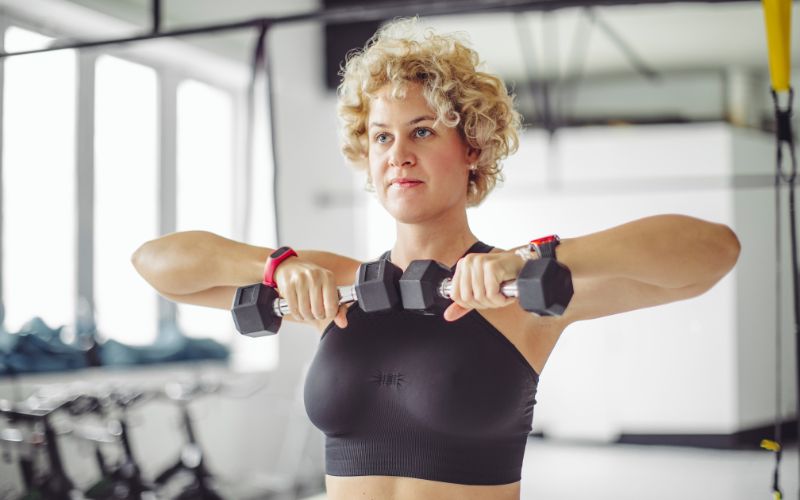 ab workouts with dumbbells