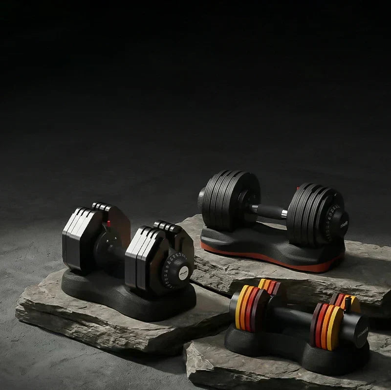Adjustable dumbbell weight ranges compared