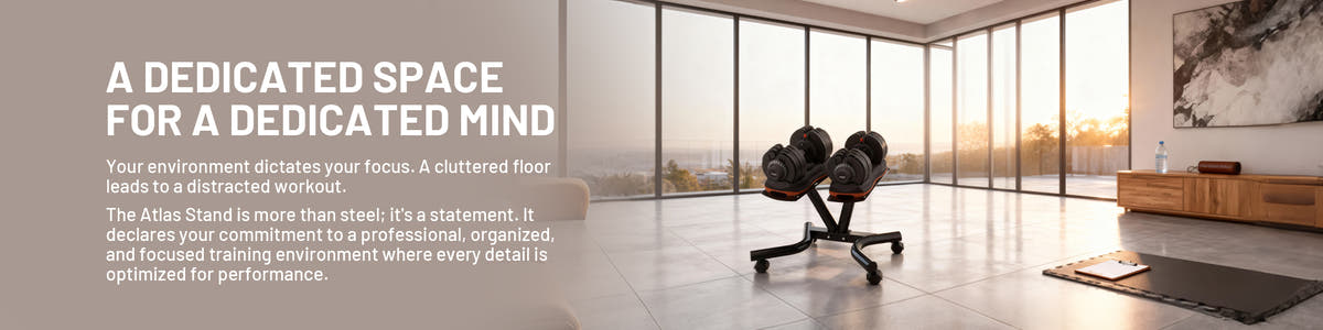 Atlas Dumbbell Stand - Complete your home gym setup