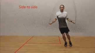Jumping jack with rope demonstration