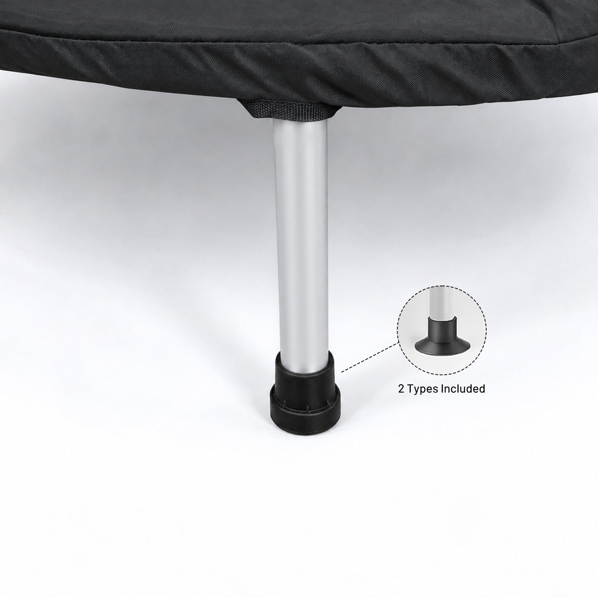 Non-Slip Rubber Tips & Suction Cup Feet