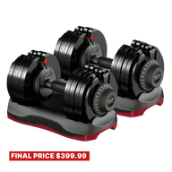 Ativafit Lava 66 Lb Adjustable Dumbbell Set