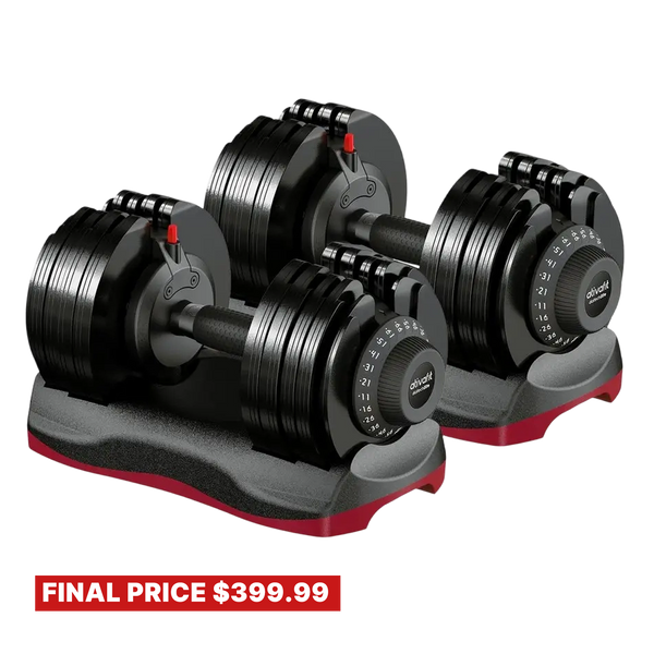 Ativafit Lava 66 Lb Adjustable Dumbbell Set