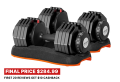 50 LB Adjustable Dumbbell Martian